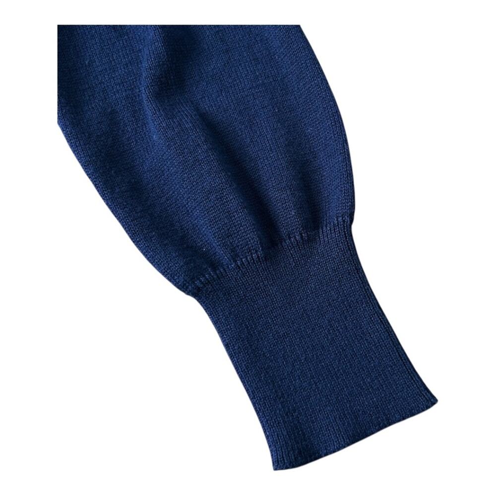 Majorelle Charlotte Jumpsuit Off The Shoulder Long Sleeve Navy Blue Small - Picture 6 of 9